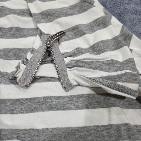 MICHAEL KORS Casual Striped Short Sleeve Women's Tee NEW NO TAG. - Picture 11 of 12